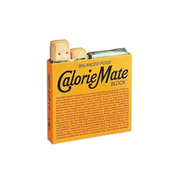 Calorie Mate Block Balanced Nutrition Food Cheese 4 Bars