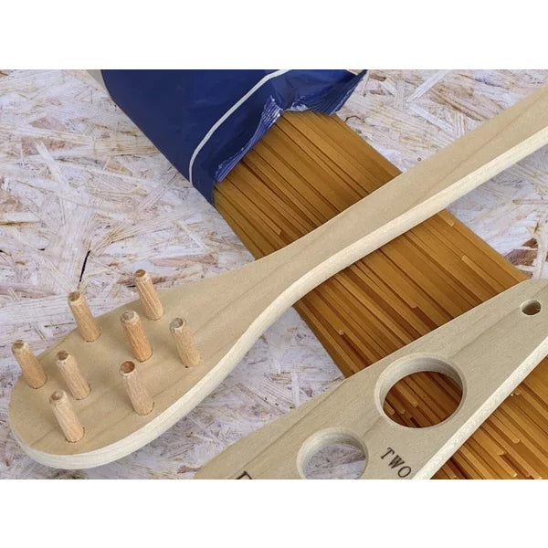 Oyanagi Wooden Spaghetti Spoon Natural Wood Pasta Server 300mm