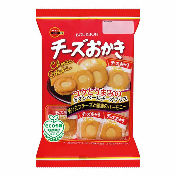 Bourbon Cheese Okaki Cheese Cream Filled Rice Crackers 85g