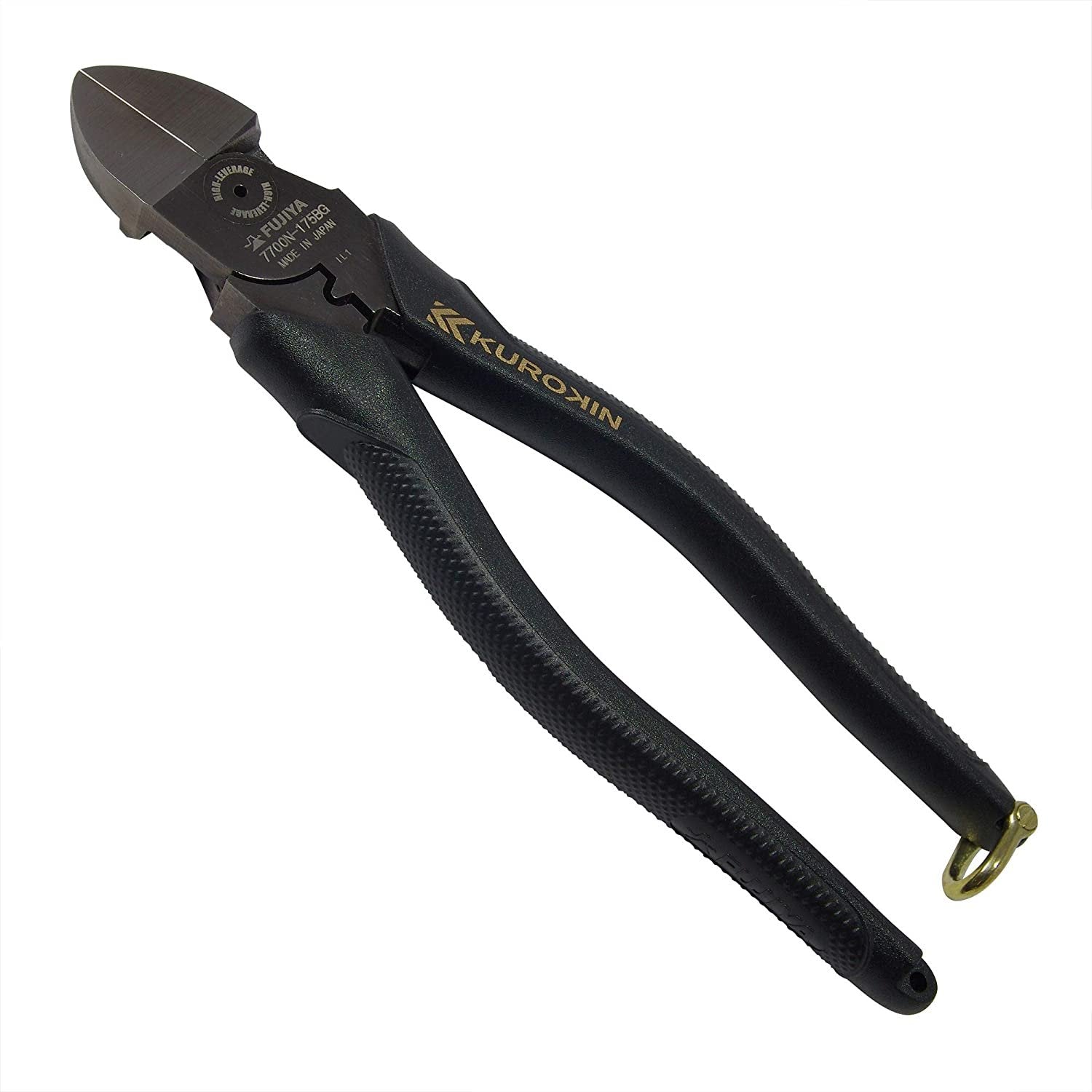 Fujiya Kurokin High Leverage Diagonal Cutting Nippers 7700N-200BG