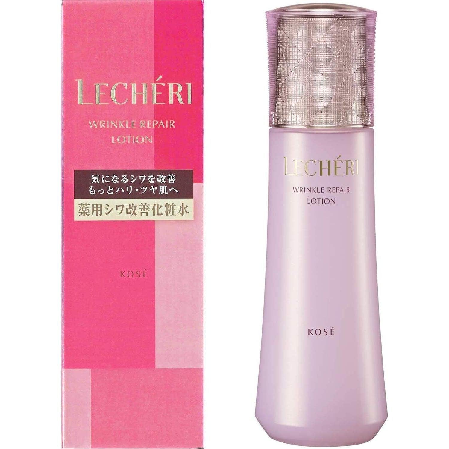Kose Lecheri Wrinkle Repair Lotion Anti Wrinkle Skin Moisturizer 160ml