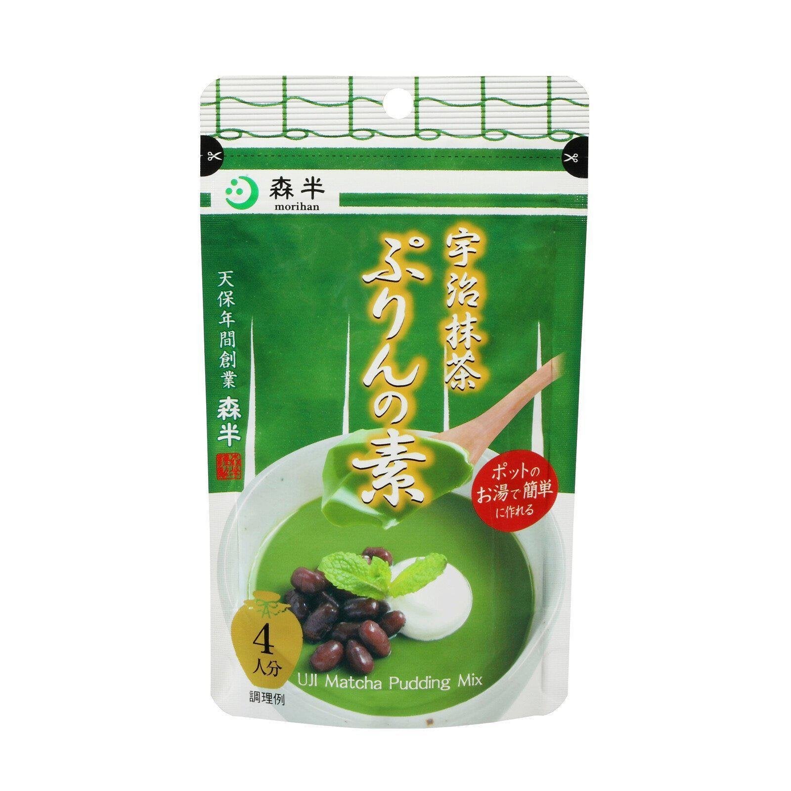 Morihan Japanese Uji Matcha Pudding Mix 80g
