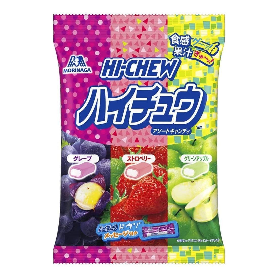 Morinaga Hi-Chew Japanese Soft Fruit Candy 3 Flavors Assortment 86g