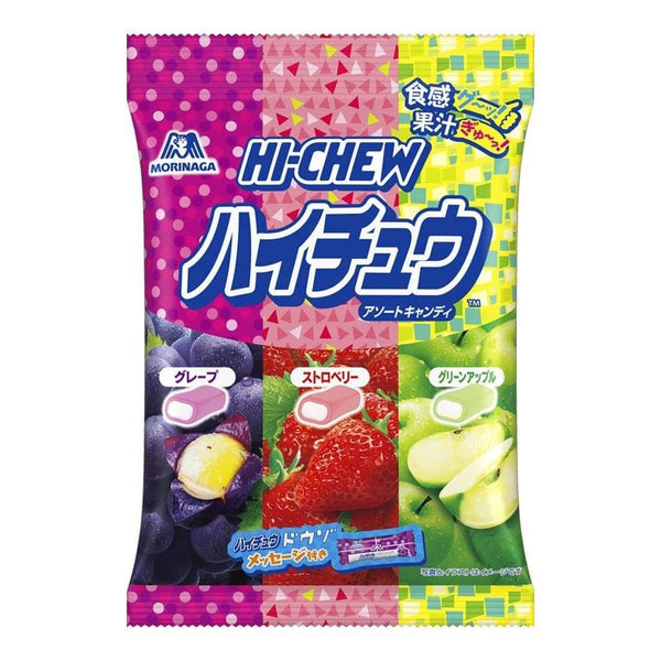 Morinaga Hi-Chew Japanese Soft Fruit Candy 3 Flavors Assortment 86g