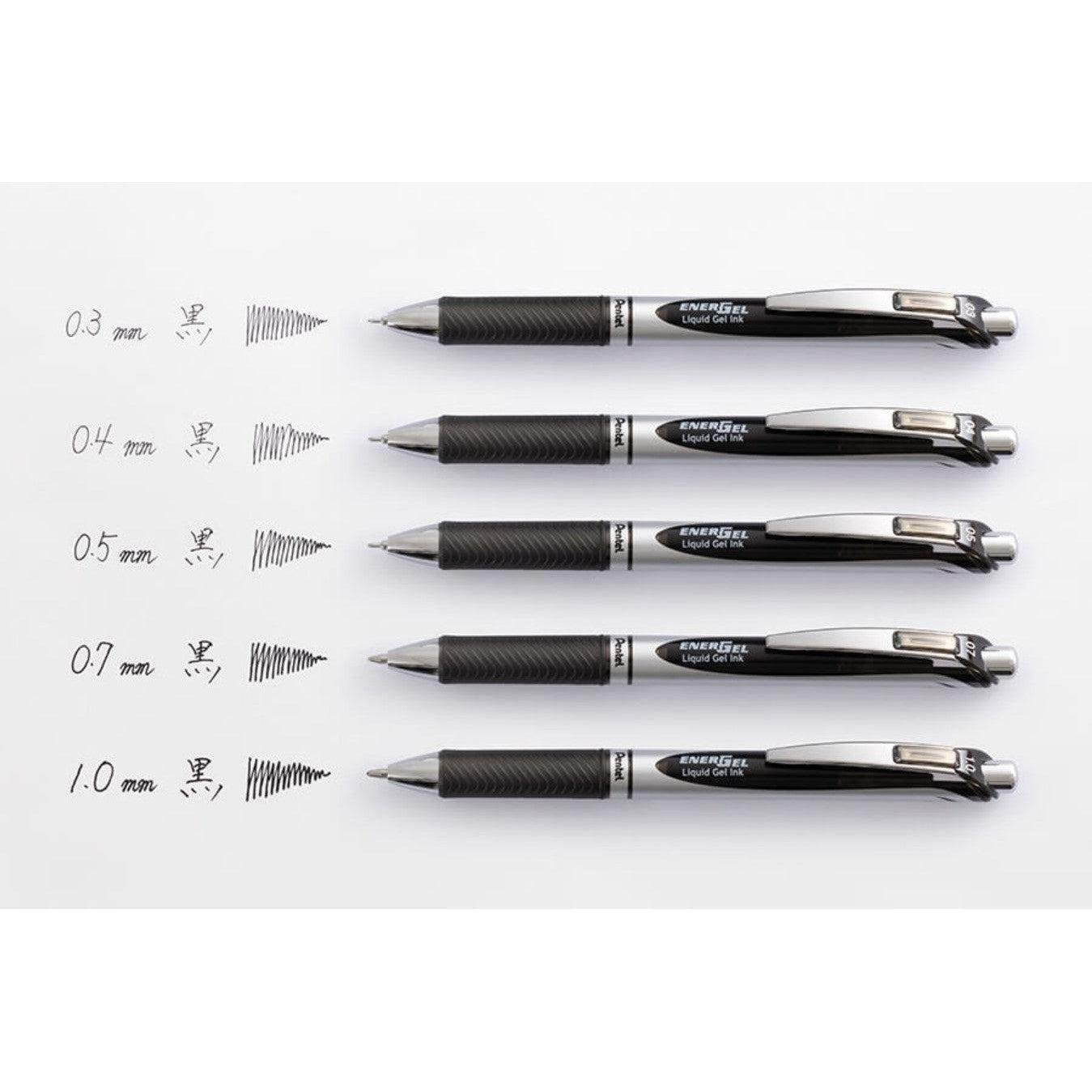 Pentel EnerGel Liquid Gel Ink Ballpoint Pen Quick-Dry Gel Pen