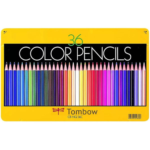 Tombow Colored Pencils Multicolored Pencil Set 36 Colors CB-NQ36C