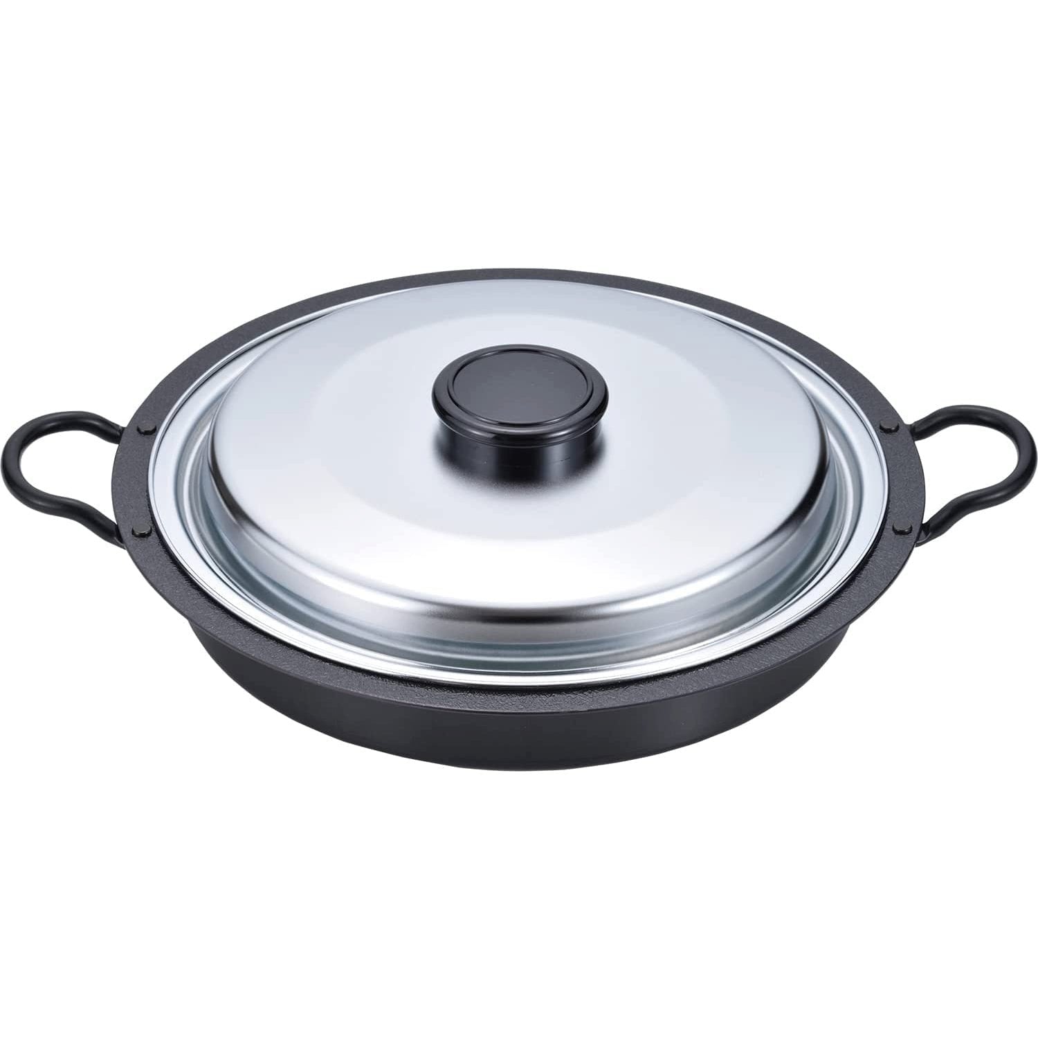 Wahei Freiz Gyoza Iron Pan (Japanese Dumplings Iron Pan with Lid)