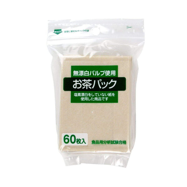 Unbleached Tea Pack Bags Fillable Empty Tea Bags 60 Pieces