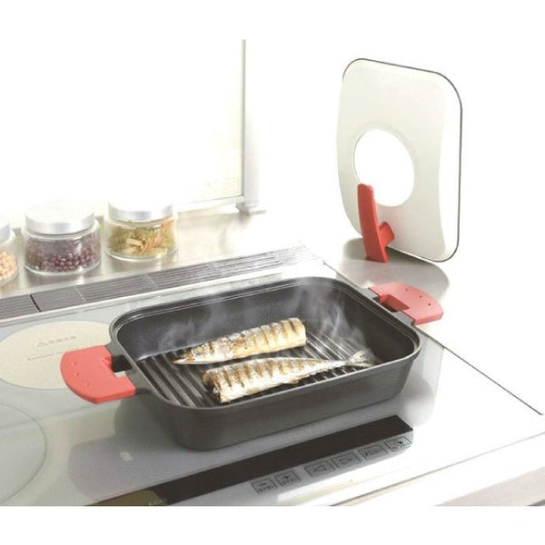 Uchicook Steam Grill with Metal Lid Red UCS15