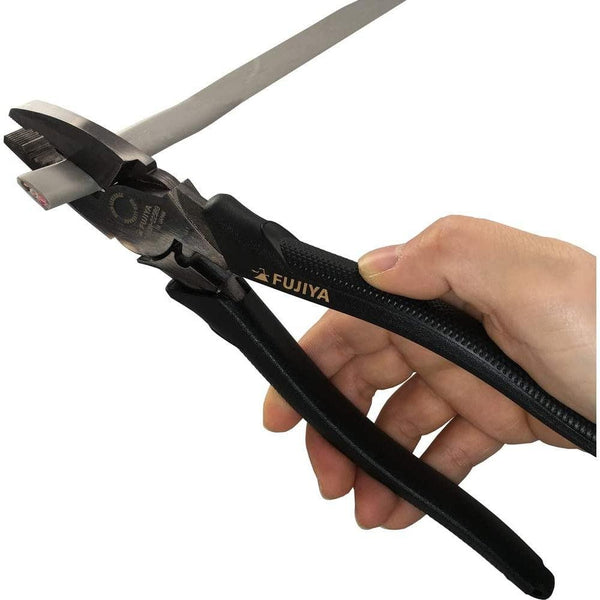 Fujiya Kurokin Side Cutting Lineman Pliers 225mm 3000N-225BG