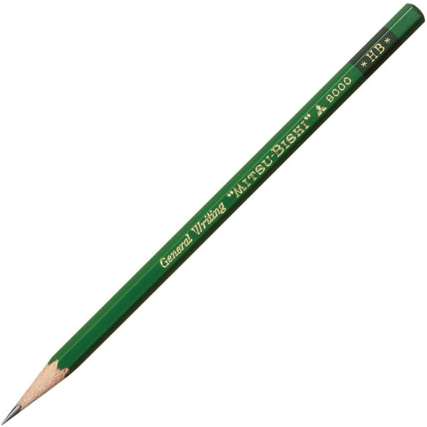 uni Mitsubishi 9000 Graphite Pencils HB 12 Pieces K9000HB