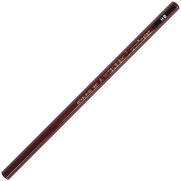 uni Mitsubishi Star Japanese Graphite Pencils HB 12 Pieces