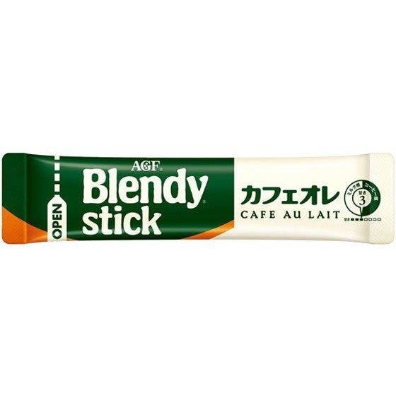AGF Blendy Stick Cafe au Lait Instant Coffee with Milk 8 Sticks