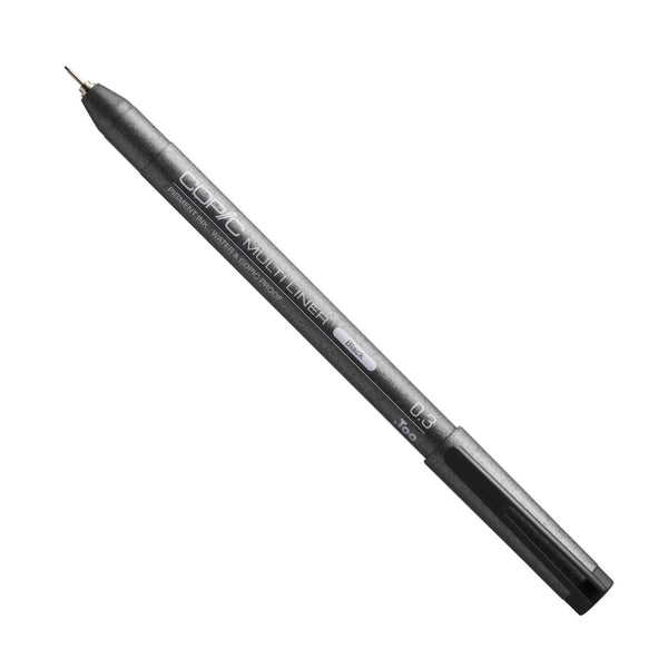 Copic Multiliner Marker Set Black Fine Line Precision Drawing 7 Pens