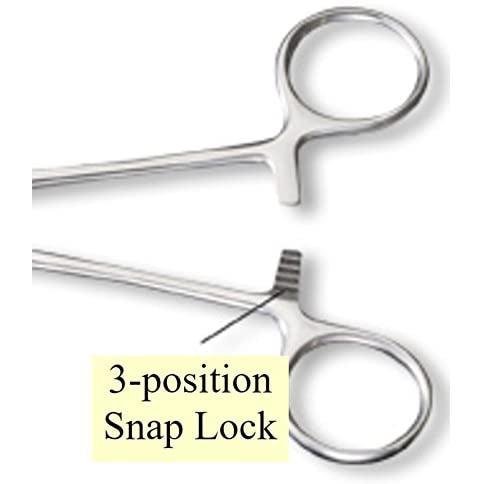 Engineer Locking Scissor Clamp Hemostat (Curved Point) PH-04