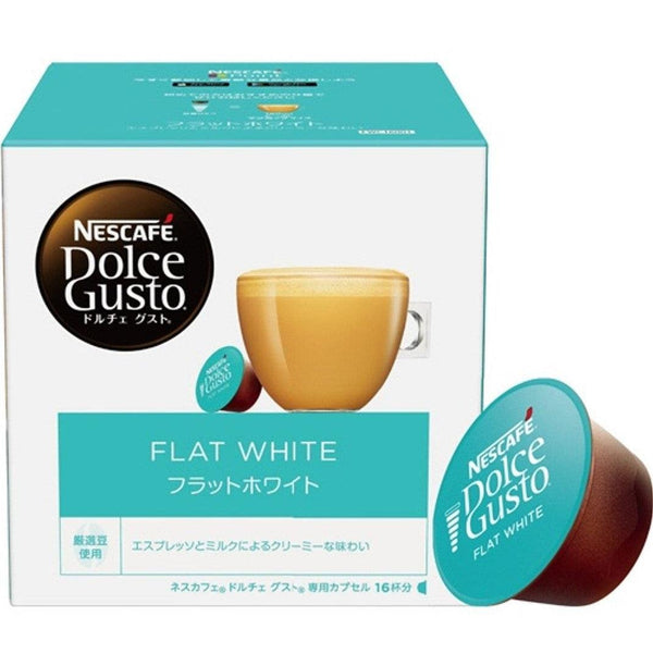 Nescafé Dolce Gusto Capsules Flat White Coffee 16 Pods