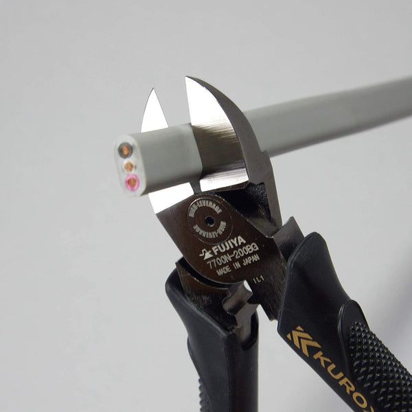 Fujiya Kurokin High Leverage Diagonal Cutting Nippers 7700N-200BG