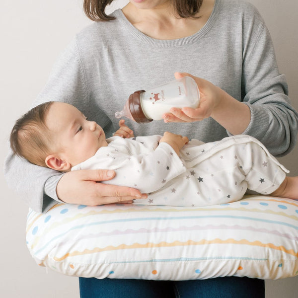 Combi Teteo Baby Bottle Breastfeeding Shaped Glass Bottle 160ml