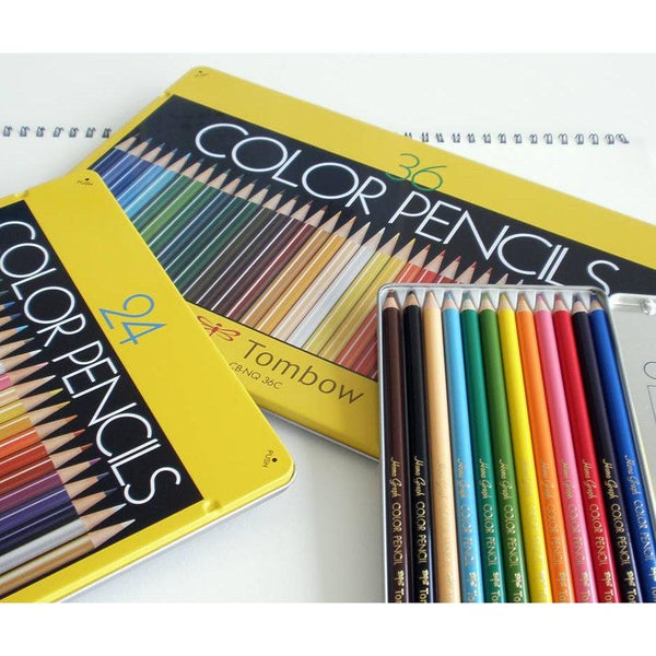 Tombow Colored Pencils Multicolored Pencil Set 36 Colors CB-NQ36C
