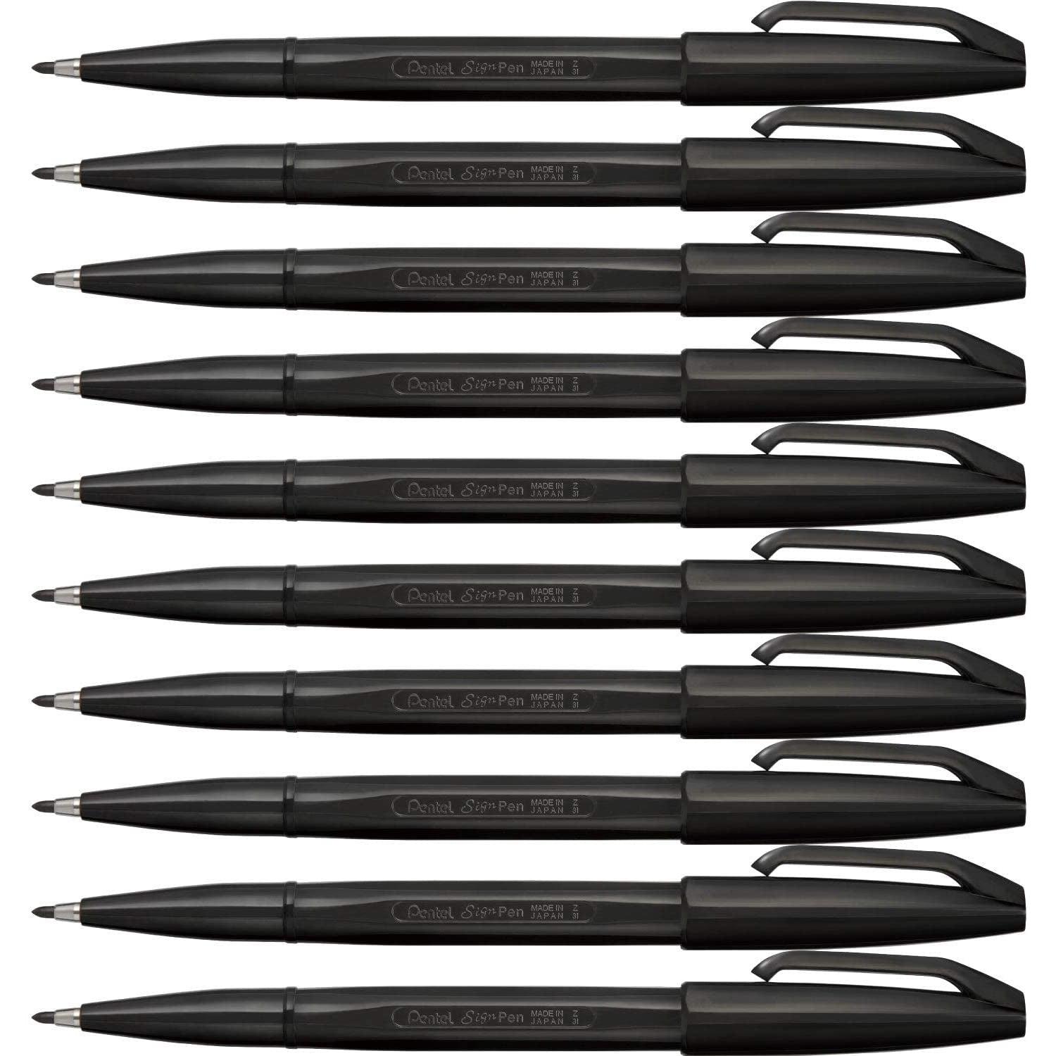 Pentel Sign Pen Black Marker S520-AD