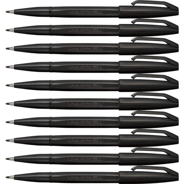 Pentel Sign Pen Black Marker S520-AD