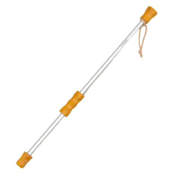 Ptygrace Aluminum Fire Blower Stick With Wooden Grip 42cm