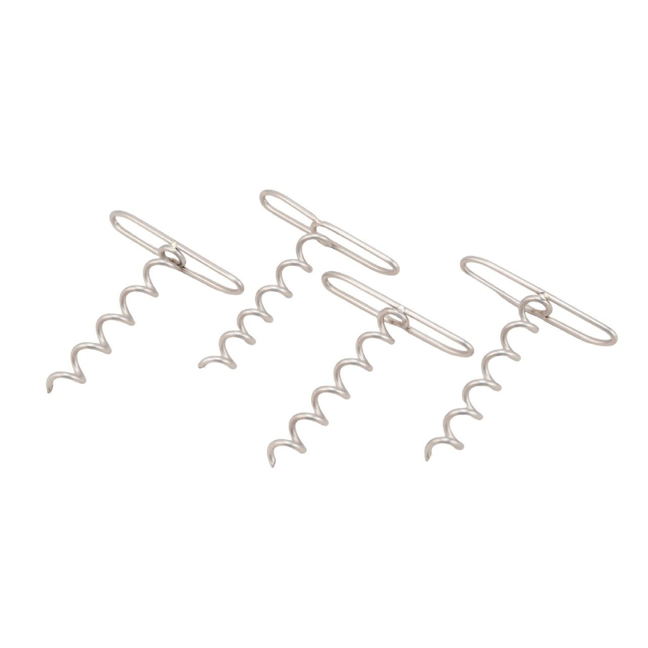 Ptygrace Mini Twisting Tent Pegs Easy Spiral Tent Stakes 4ct.