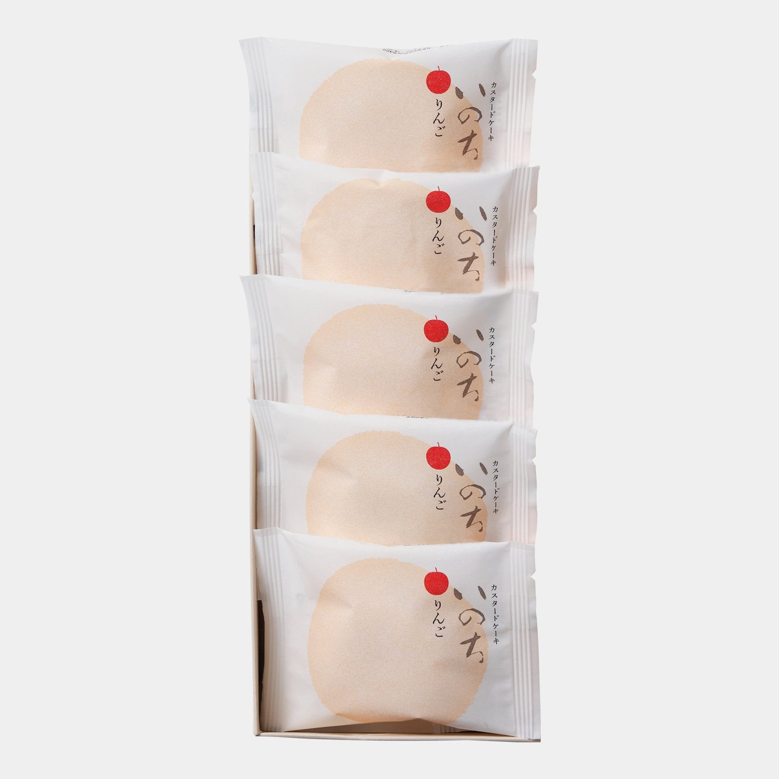 Ragueneau Aomori Apple Custard Cream Individual Cakes 5 Pieces