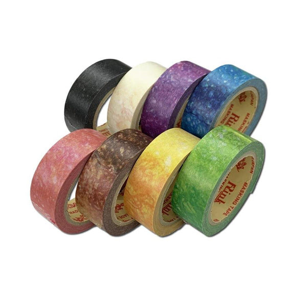 Rinrei Tape Masking Tape Rink Colorful Craft Tape 8 Colors