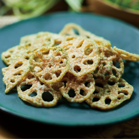 Sokan Nori Renkon Chips Japanese Seaweed Flavored Lotus Root Chips 18g