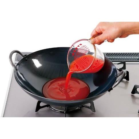 Summit Two-Handled Iron Wok Round Bottom