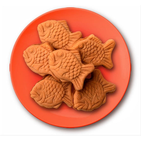 Tada Seika Taiyaki Azuki Bean Paste Filled Waffle Snack 10 Pieces