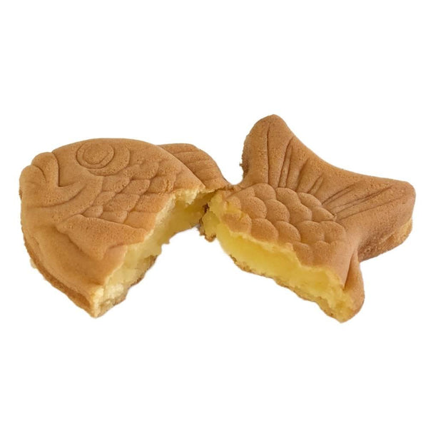 Tada Seika Taiyaki Custard Cream Filled Waffle Snack 1 Piece