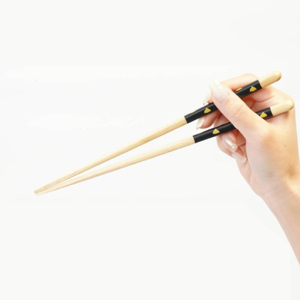 Truly Non-Slip Chopsticks Dishwasher Safe Black Chidori Bird 23cm