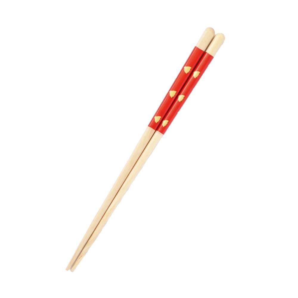 Truly Non-Slip Chopsticks Dishwasher Safe Red Chidori Bird 21cm