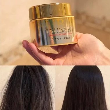 Tsubaki Hair Mask Premium Repair Mask For Damaged Hair 180g