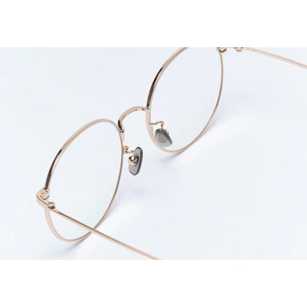UV & Infrared Protection Large Lens Fashion Eyeglasses Black & Gold
