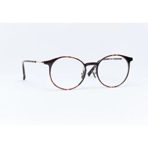 UV & Infrared Protection Large Lens Fashion Eyeglasses Tortoiseshell