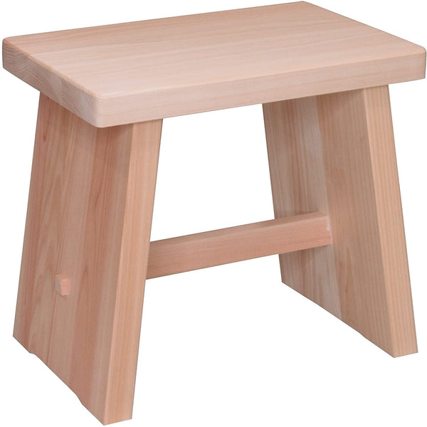 Umezawa Japanese Hinoki Cypress Wooden Bath Stool