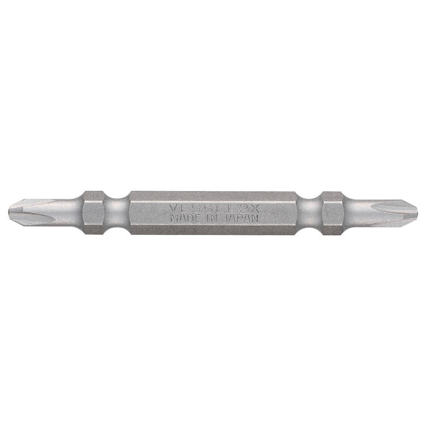 Vessel Magnetic Screwdriver Bit Set Double-Sided Drill Bits 10 Pieces