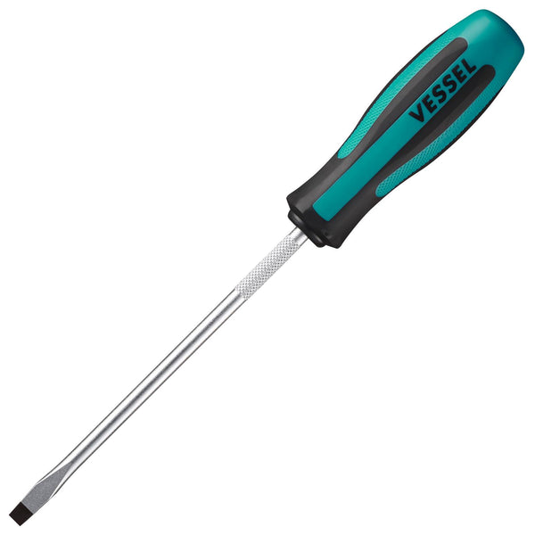 Vessel Megadora 900 Non-Slip Chrome Slotted Screwdriver -6 150mm