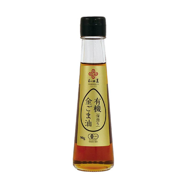 Wadaman Organic 100% Golden Sesame Oil Deep Roasted 90g