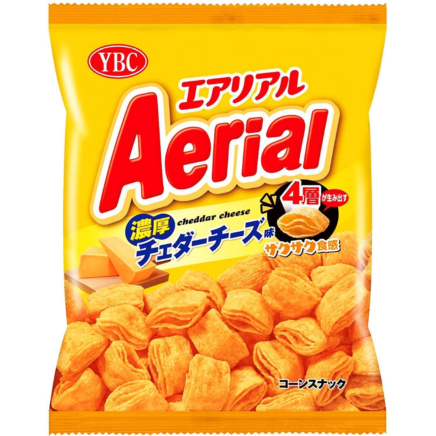 Yamazaki Aerial Rich Cheddar Cheese Corn Chips Snack