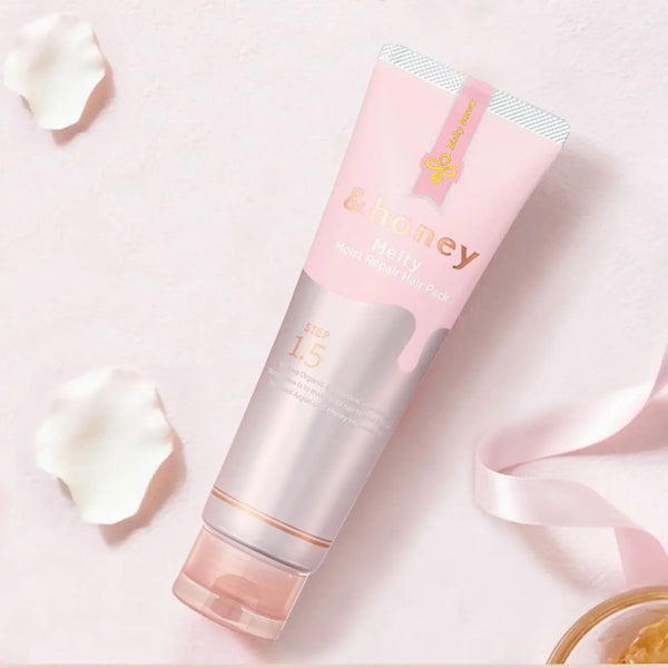&honey Melty Moist Repair Hair Pack 1.5 (Japanese Honey Hair Mask) 130g