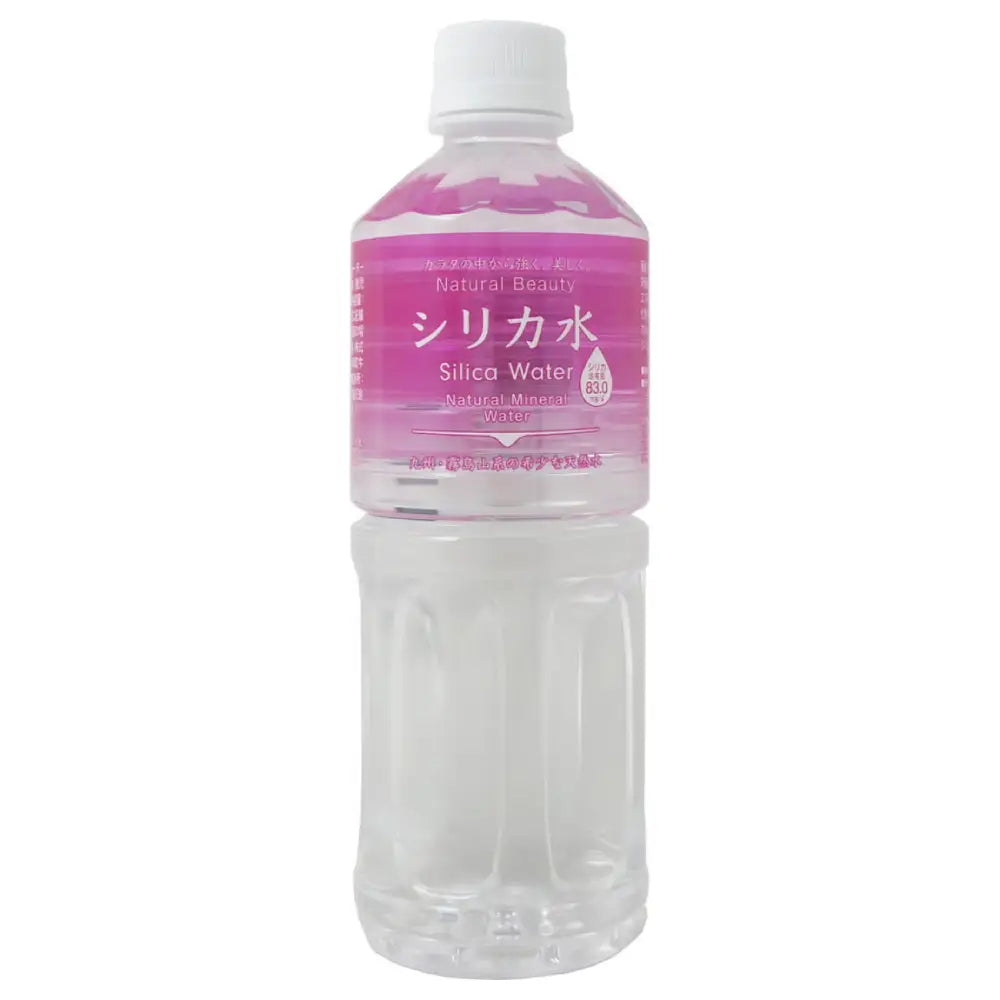 Silica Water Volcanic Filtered Natural Mineral Water 555ml