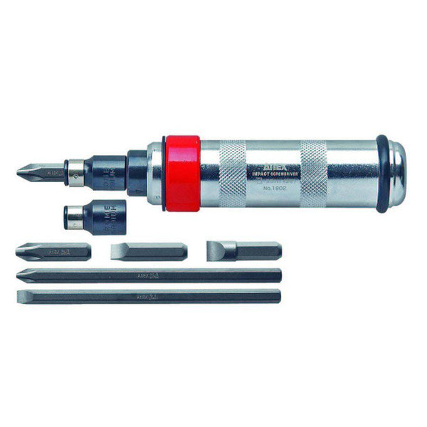 Anex Impact Screwdriver Set 9.5mm (3/8) Drive 1902
