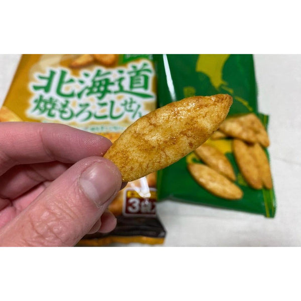 Befco Roasted Sweet Hokkaido Corn Rice Crackers 51g