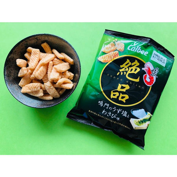 Calbee Kappa Ebisen Premium Salty Wasabi Flavor 60g