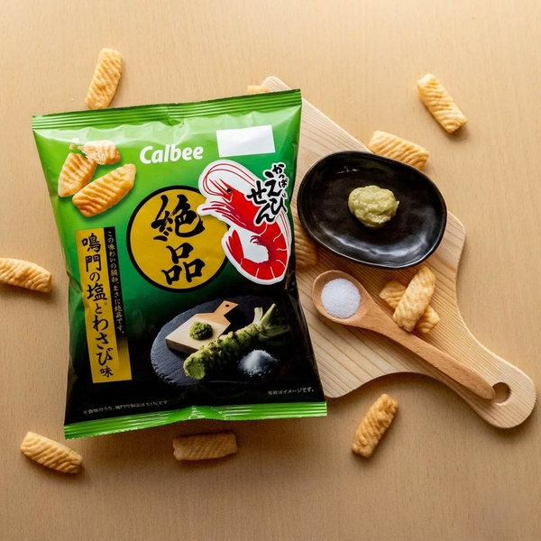 Calbee Kappa Ebisen Premium Salty Wasabi Flavor 50g