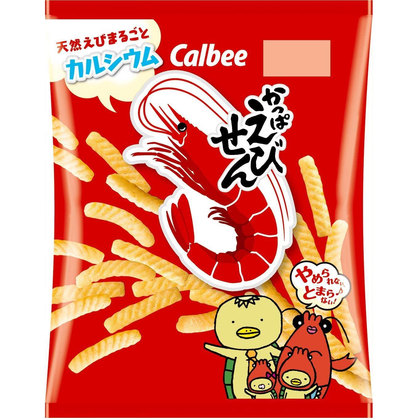 Calbee Kappa Ebisen Shrimp Flavored Chips 77g